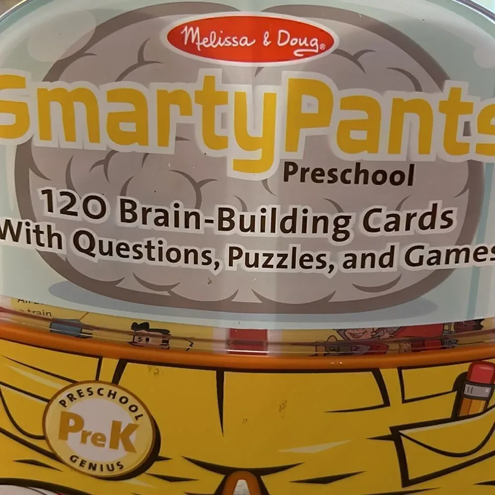 Smarty pants 👖 PreSchool 120 Brain 🧠 Building Cards 🃏 🧩?games